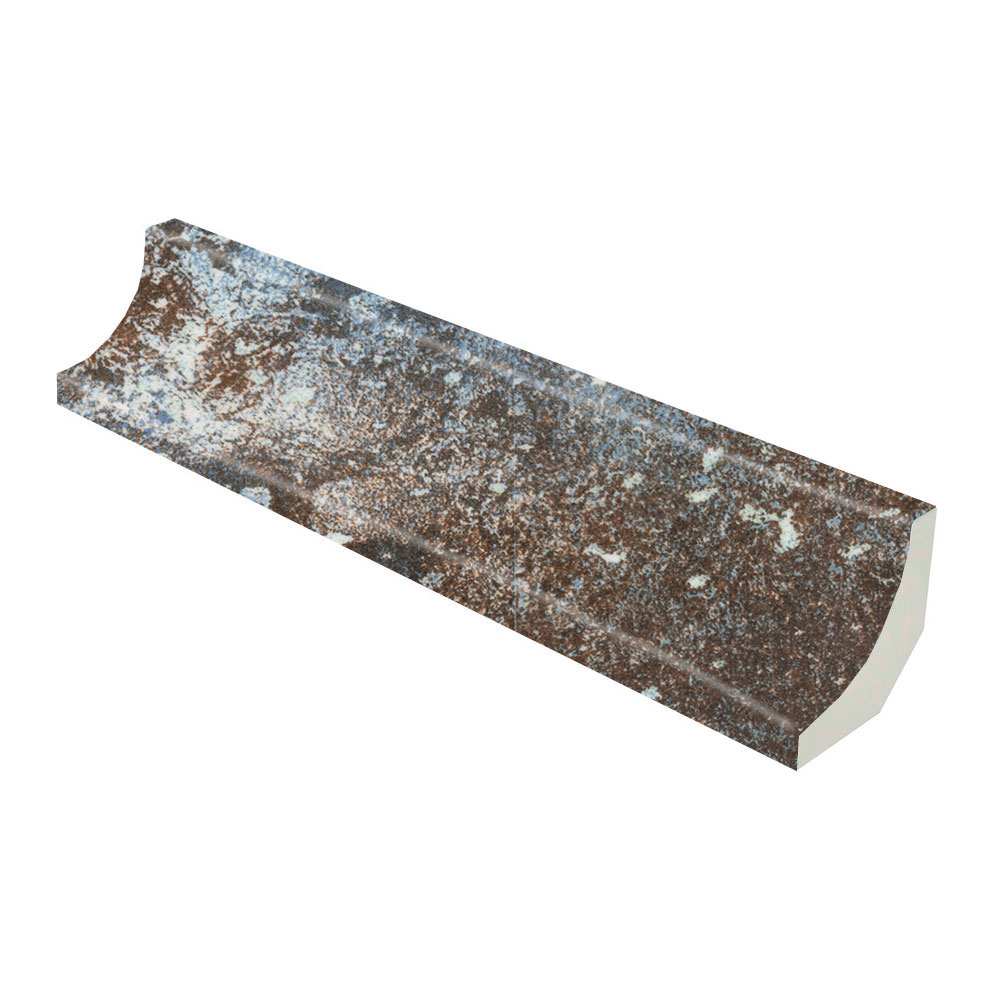 Bassengflis Innvendig Radius Ocean Brun Matt 30x4 cm